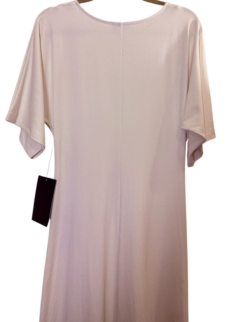 Tuckernuck Women’s Cream Streamlined Cotton Blend Gathered Waist Maxi Dress sz S - Picture 7 of 16